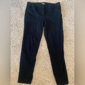 Black straight leg women’s pants